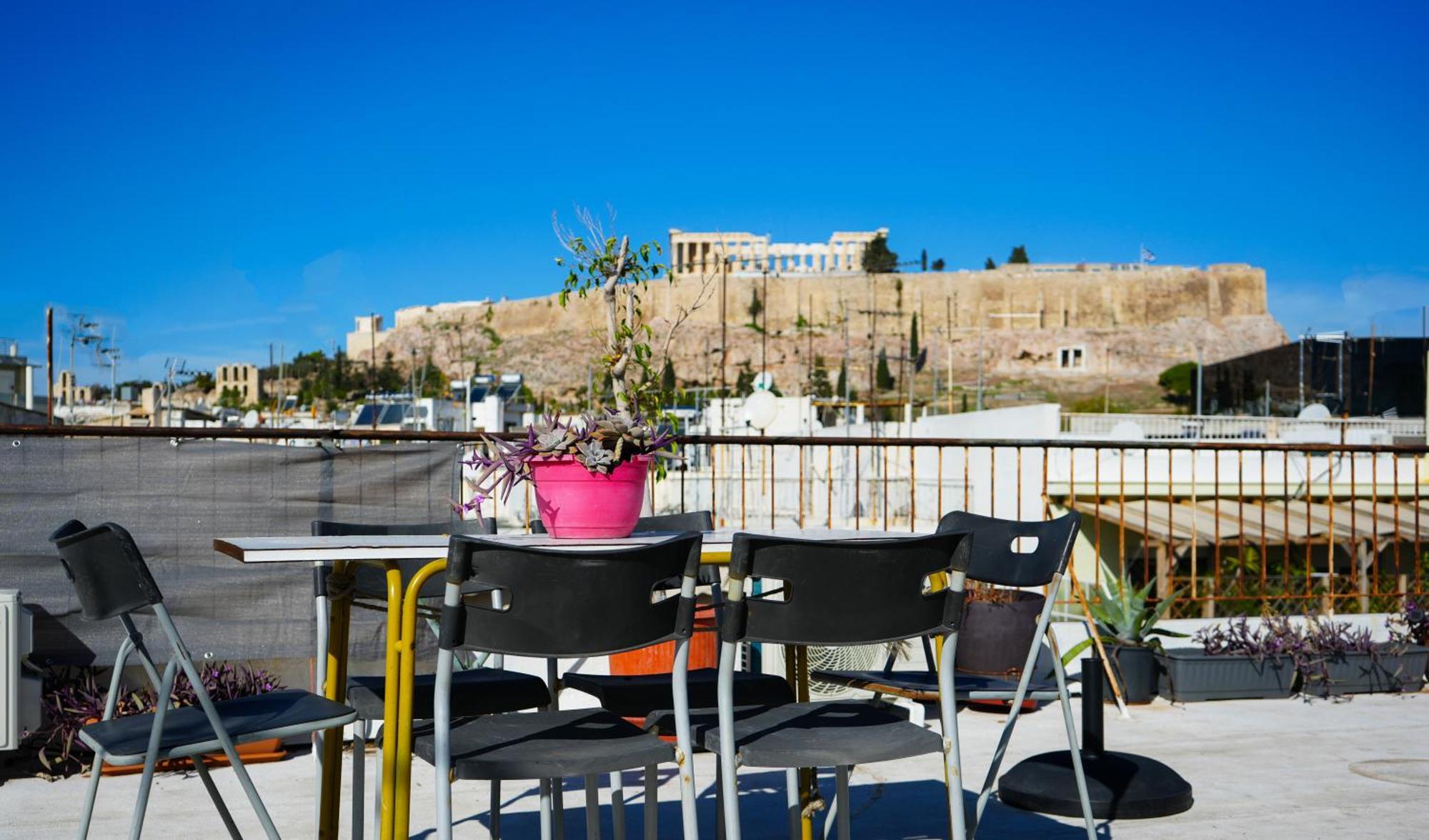 Acropolis Central Apartments Athene Buitenkant foto